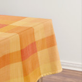 Karierte Herbsttablette ernten Tischdecke (Beispiel)