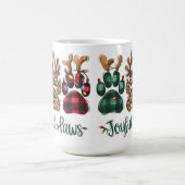KARIERTE JOYFUL PAWS FERIENWOHNUNG KAFFEETASSE (Mittel)