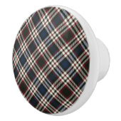 Karierte Keramik Keramikknauf (Rechts)