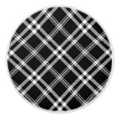 Karierte Keramik Keramikknauf (Vorderseite)