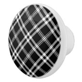 Karierte Keramik Keramikknauf (Rechts)