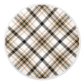 Karierte Keramik Keramikknauf (Vorderseite)