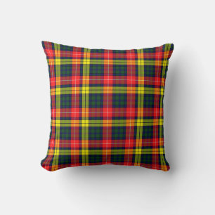 Karierte Kopfkissen Buchanan Modern Tartan Kissen