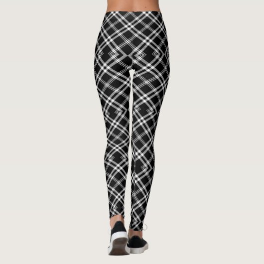 karierte Leggings (Rückseite)