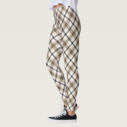 Karierte Leggings (Links)