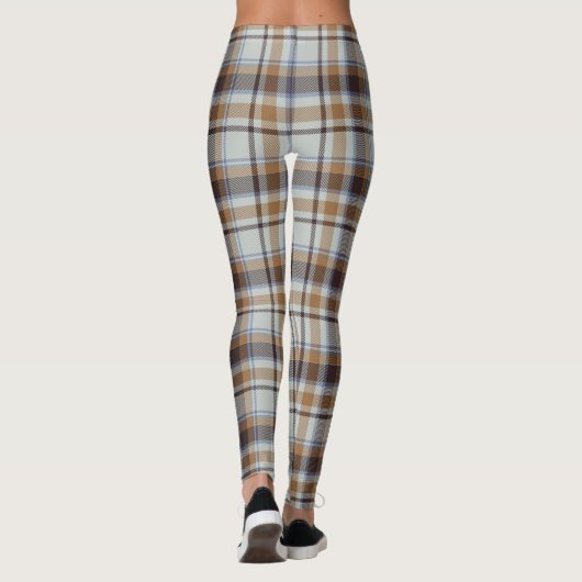 Karierte Leggings (Rückseite)