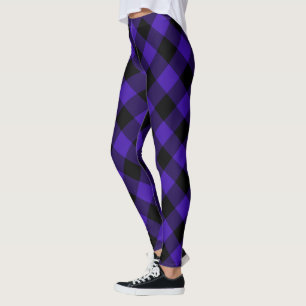 Karierte Leggings von Black Blue