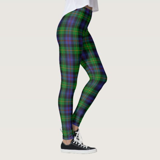 Karierte Leggings von Green und Blue Tartan (Rechts)
