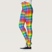 Karierte LGBTQ+ Leggings (Links)