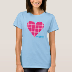 Karierte Magenta 2 T-Shirt
