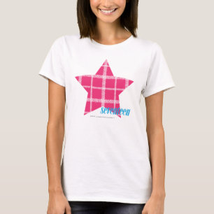 Karierte Magenta 3 T-Shirt