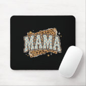 Karierte Mama Leopard Muttertag Neue Mutter Leben Mousepad (Mit Mouse)