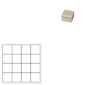 Karierte Markierungsfelder für einfache Quadrate Gummistempel (Stempel)