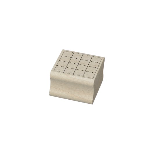 Karierte Markierungsfelder für einfache Quadrate Gummistempel (Stempel)