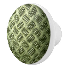 Karierte MetallEdelstahl-Bodenbelag-Beschaffenheit Keramikknauf