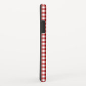 Karierte Minimalistische Weihnachten Case-Mate iPhone Hülle (Hinten/Rechts)