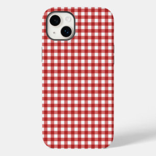 Karierte Minimalistische Weihnachten Case-Mate iPhone 14 Plus Hülle