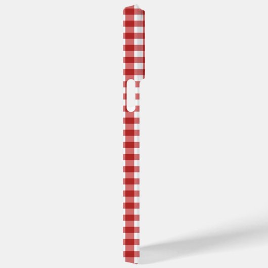 Karierte Minimalistische Weihnachten Case-Mate iPhone Hülle (Rückseite / Rechts)
