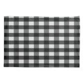 Karierte Monogram-Pillowcase-Box Kissenbezug (Rückseite)