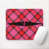 Karierte Mousepad - HAMbyWG - Rosa und Rot (Mit Mouse)