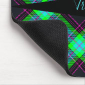 Karierte Mousepad - HAMbyWG - Schwarz, Minze, Rosa (Ecke)