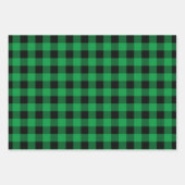 Karierte Musterverpackungsblätter Geschenkpapier Set (Vorderseite 2)