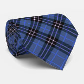 Karierte Neck Tie Krawatte (Gerollt)