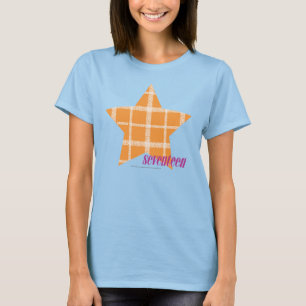 Karierte Orange 2 T-Shirt