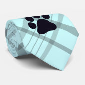 Karierte Paarbildung Krawatte (Gerollt)