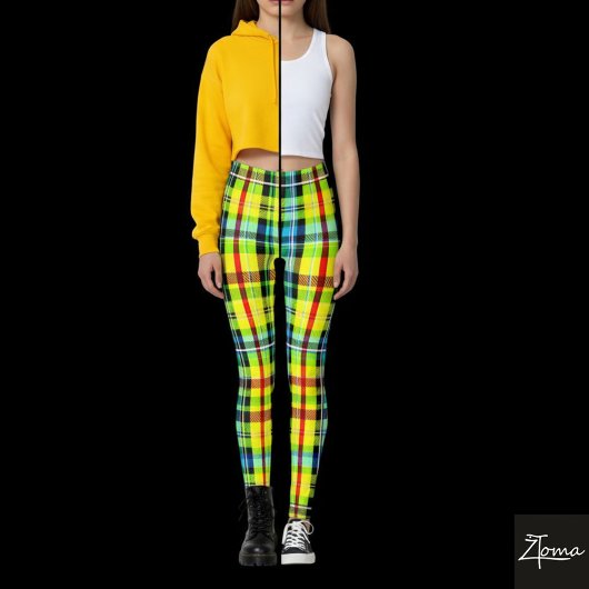 Karierte Perfektion Leggings