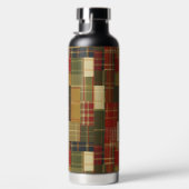 Karierte Pflaster Trinkflasche (Rechts)
