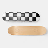 Karierte Plattform Skateboard (Horizontal)