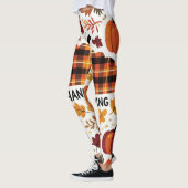 Karierte Pumpkinaparade Leggings (Links)