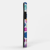 Karierte Punkte Case-Mate iPhone Hülle (Hinten/Rechts)