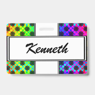 Karierte Räder von Kenneth Yoncich Ausweis