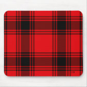 Karierte, rote und schwarze Mauspad (Vorne)