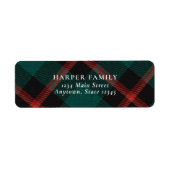 Karierte Rotgrüne Tradition (Vorne)