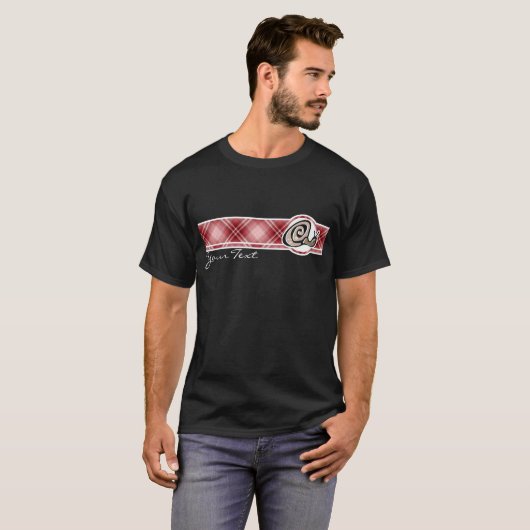 Karierte Schnecke T-Shirt (Vorne ganz)
