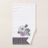 Karierte schottische Muster Badhandtuch Set (Handtuch)