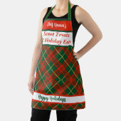 Karierte Schürze "Sweet Leckereien" (InSitu)