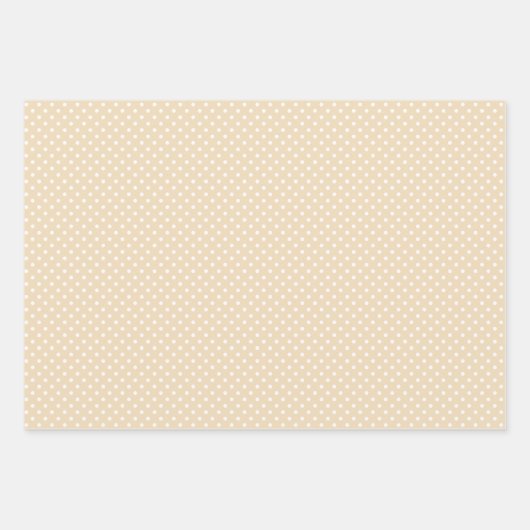 Karierte Schwarz-weiße Taupe Geschenkpapier Set (Vorderseite 2)