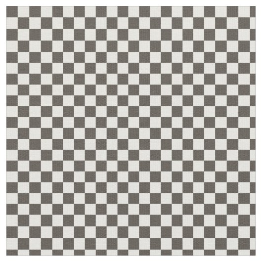 Karierte Schwarzweiss-Quadrate Stoff (Nahaufnahme)