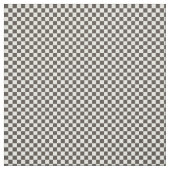 Karierte Schwarzweiss-Quadrate Stoff (Muster)