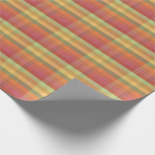 KARIERTE SOAS GESCHENKPAPIER (Ecke)