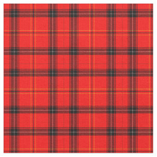 Karierte Stoffe aus schwarz und rot (Tartan)