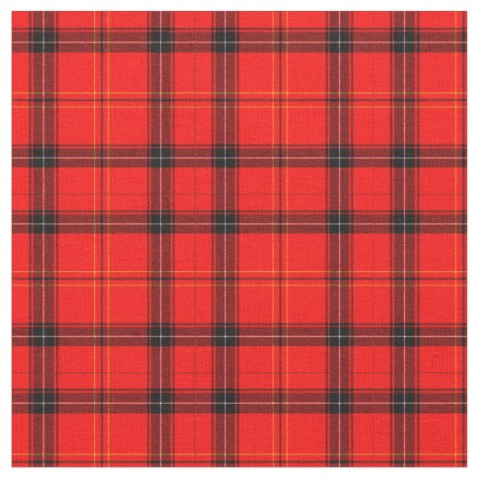 Karierte Stoffe aus schwarz und rot (Tartan) (Nahaufnahme)