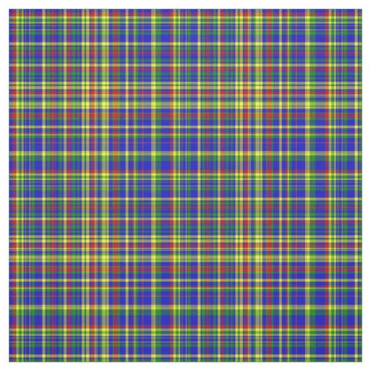 Karierte Stoffe - Primärfarben 43 (Muster)