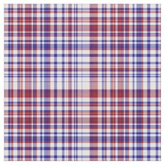 Karierte Stoffe - Rot, Weiß und Blau 23 (Nahaufnahme)
