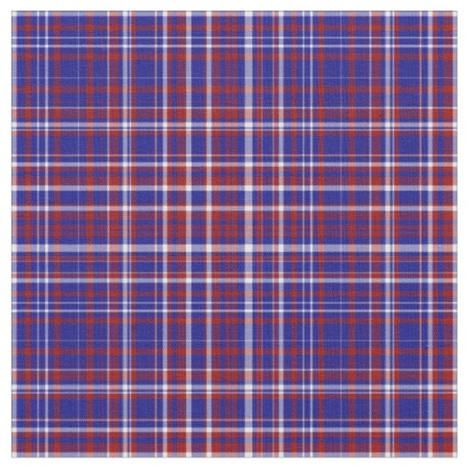 Karierte Stoffe - Rot, Weiß und Blau 42 (Nahaufnahme)