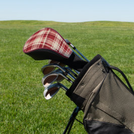Karierte Streifen Golf Headcover